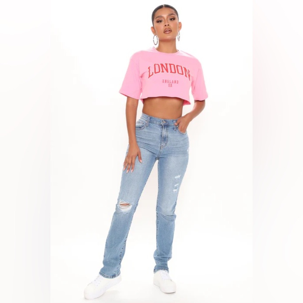 Replay Of The 90's Slim Straight Leg Jeans - Medium Blue Wash Size 9